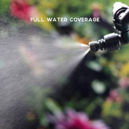 Vexplo Reptile Misting Spray Nozzle for Rainforest Tank Pet Cooling Adjustable Reptile Nozzle Fogger Mist Sprinkler for Full Water Coverage, Replacement Micro Spray Nozzles, 2PCS - size: 2Pack