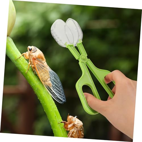 KESYOO Reptile Feeding Tool Scoop for Waste Cleanup and Feeding for Use Clamp Design for Safe Handling of Reptiles and