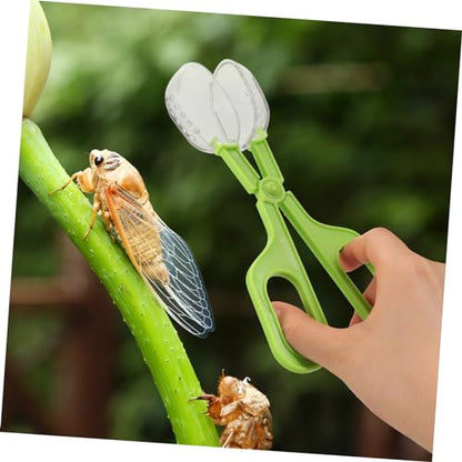 KESYOO Reptile Feeding Tool Scoop for Waste Cleanup and Feeding for Use Clamp Design for Safe Handling of Reptiles and