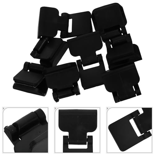8pcs Turtle Terrarium Locks and Aquarium Lid Clips, Escape-Proof Buckle Clips for Reptile Tanks, Amphibious Habitat Accessories for Turtle and Tortoise Enclosures