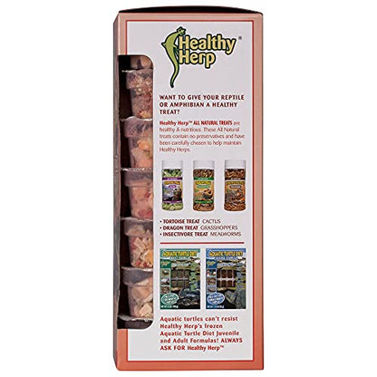 Healthy Herp Fruit Mix Instant Meal Reptile Food - Bearded Dragon Accessories & Bearded Dragon Food - Nutritious Blend for Bearded Dragons, Box Turtles, Tortoises, Hermit Crabs - 7 x 0.21 oz (6g) Cups - size: 1.47 Ounce (Pack of 1), style: 7-Pack Cups