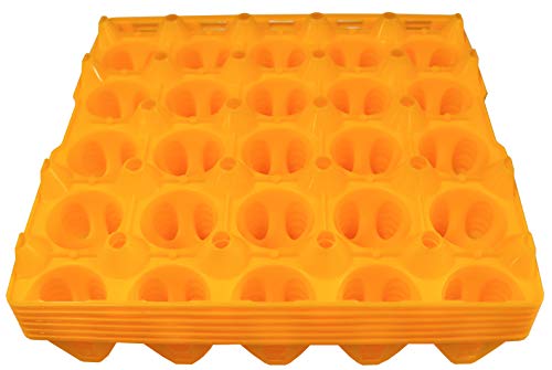6 RITE FARM PRODUCTS 20 EGG PLASTIC TRAYS FOR DUCK GOOSE TURKEY PEAFOWL CARTON