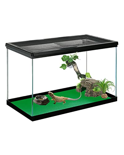 Bearded Dragon Tank Accessories, 120 Gallon Reptile Terrarium Mat Liner, Bearded Dragon Substrate for 4x2x2 Reptile Enclosure, Green - color: Green