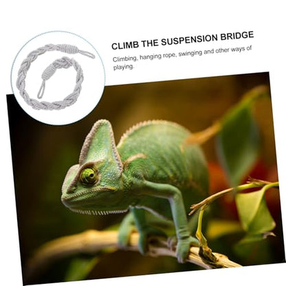Toddmomy Crab Climbing Hanging Crab Rope and Decorative Vines for Bearded Dragon Hammocks for Reptile Enclosures and Terrariums Compact and Stylish Habitat Decor