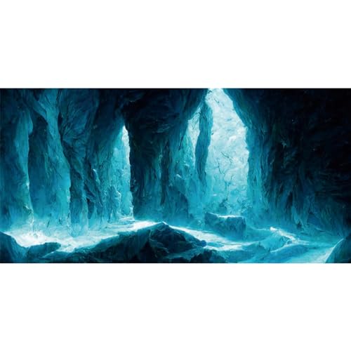 AWERT 36x20 inches Rock Cave Aquarium Background Rock Pillar Terrarium Background Cave Fish Tank Background - size: 36x20in/90x50cm