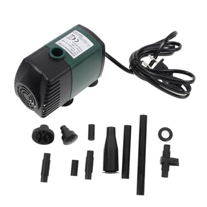 BESPORTBLE 1set Submersible Fountain Pump for Fish Tanks Hydroponics and Fountains Quiet Multi-use Water Pump Nozzles for Improved Water Circulation and Oxygenation Us