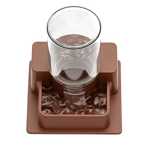 Genérico Reptile Water Dish,Automatic Anti-Leak | Automatic Water Dispenser for Turtle - Home Indoor Garden Patio Backyard Tank Aquarium Gecko Snake Bearded Dragon - color: L