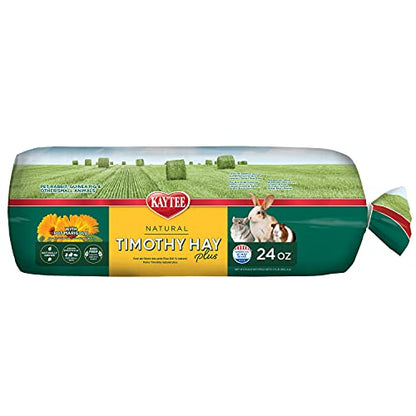 Kaytee All Natural Timothy Hay Plus Marigolds for Guinea Pigs, Rabbits & Other Small Animals, 24 Ounce - size: 1.5 Pound (Pack of 1)