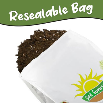 Soil Sunrise Anthurium Plant Potting Soil Mix (8 Quarts) Indoor Houseplant Custom Blend for Flowering Anthuriums - size: 8 Quarts