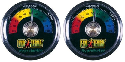 Exo Terra Exo Terra Analog Hygrometer (Pack of 2) - size: One Size (Pack of 2)