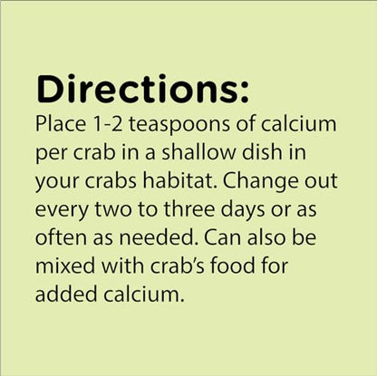 Fluker's Calcium Supplement for Hermit Crabs with Honey Powder, 2 oz