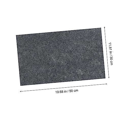 4pcs Reptile Carpet Substrate Mat for Lizards and Tortoises Absorbent Habitat Liner Strong Water Permeability Grey for and Snake Terrariums