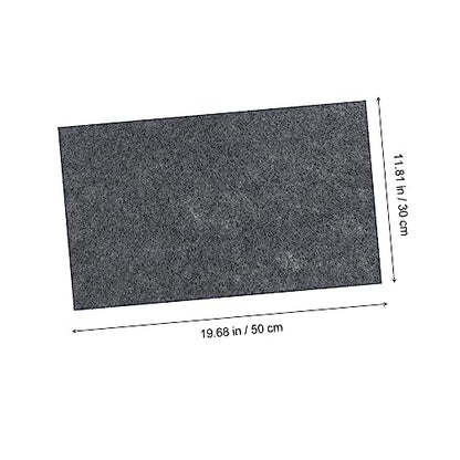 4pcs Reptile Carpet Substrate Mat for Lizards and Tortoises Absorbent Habitat Liner Strong Water Permeability Grey for and Snake Terrariums