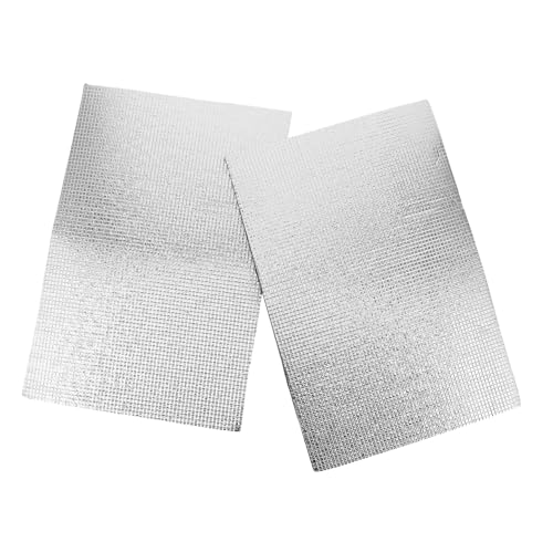 PRETYZOOM 2pcs Reptile Heating Pad with 38w Waterproof Reflective Thermal Mat for Terrarium Heat, Propagator Heat Mat Suitable for Snakes, Turtles, Geckos, and Amphibians Winter Warming