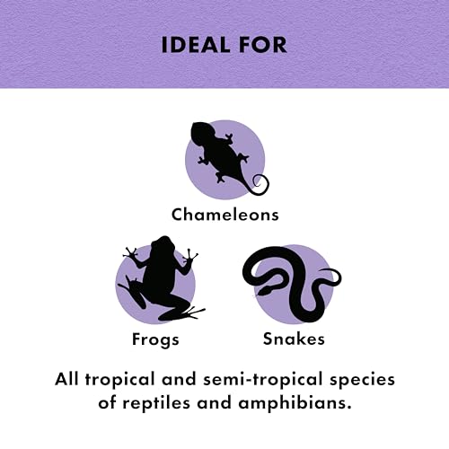 Zilla Tropical Mist Humidity Spray, Ideal for All Tropical Reptiles and Amphibians, Fortified with Aloe Vera - size: 8 Fluid Ounces