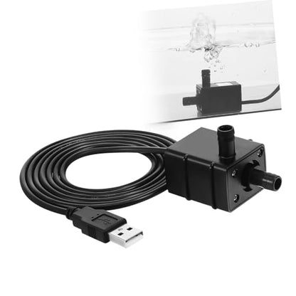 USB Mini Submersible Water Pump for Aquariums and Fish Tanks Quiet Operation Cat Water Fountain Pump Versatile Water Table Pump Strong Suction for Home and Office Use
