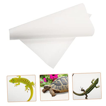 BESPORTBLE Reptile Carpet Mat for Bearded Dragon Leopard Gecko Lizard and Snake and Shape Terrarium Substrate Liner Easy to Cut Washable for Reptile Habitats