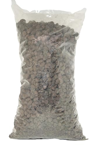 Finn's Frog Farm False Bottom Expanded Clay Pebbles - (1 Gallon), Brown