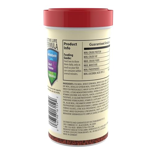 TetraColor XL Tropical Granules with Natural Color Enhancer, 2.65 Oz - size: 2.65 Ounce (Pack of 1)