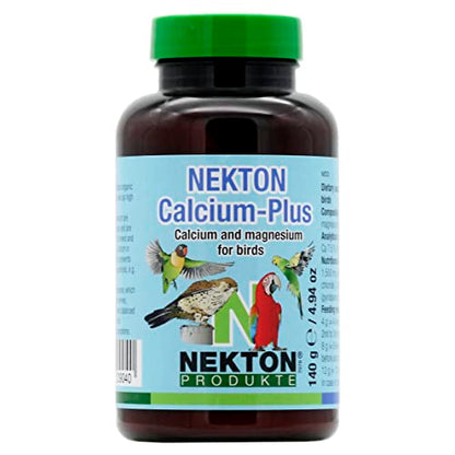 Nekton Calcium Plus - Calcium with Magnesium & Vitamins, White, 140g/5 oz - size: 140g/5 oz