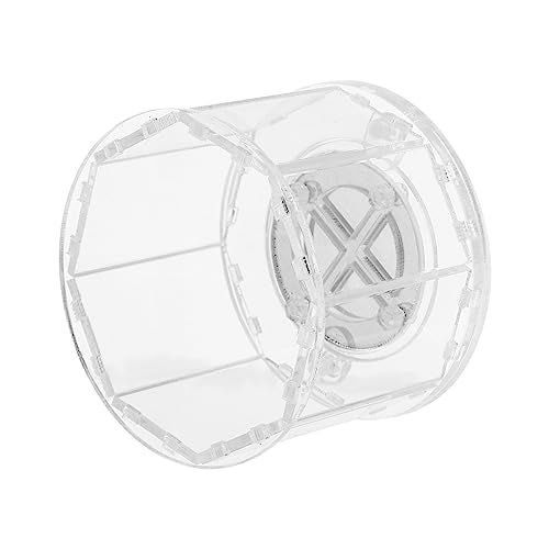 COLLBATH Transparent Reptile Breeding Box with Ventilation Feeding Case for Spiders Geckos and Snakes Durable Acrylic Habitat for Pet Display and Observation