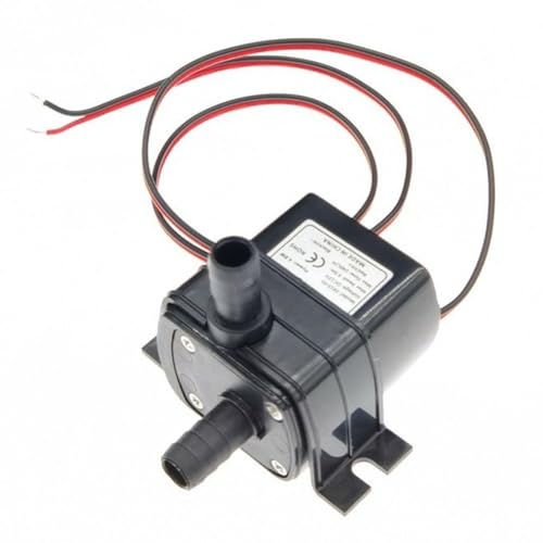 Brushless DC Submersible Water Pump 12V 4.8W 240L/H Low Noise Aquarium Pond Fountain Hydroponic System with Ceramic Shaft