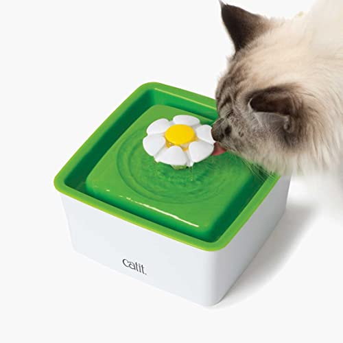 Catit Senses 2.0 Triple Action Replacement Mini Flower Cat Water Fountain Filters, 3 Pack - Replacement Filters for Catit Mini Flower Drinking Fountain - style: Media for Fountain