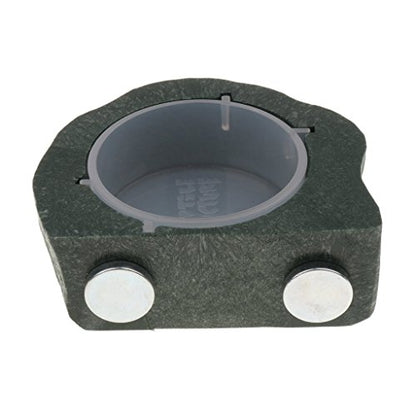 Magnetic Reptile Food Water Bowl Terrarium Reptile Feeder Feeding Dish for Gecko, Lizard, Turtle (Green) - color: Green