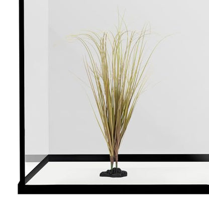 Fake Desert Dry Grass, Artificial Plants for Reptile Tank Accessories, Habitat Decor Fit for Bearded Dragon, Crested Gecko, Leopard Lizard, Chameleon, Artificial Outdoor Plants, Terrarium Decor (1)