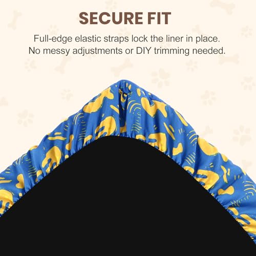 Fitted Liners for Ferret Nation, Critter Nation Cage - Washable Liner for Ferrets, Chinchillas, Rats, Guinea Pig, Hedgehogs & Other Small Animals - Waterproof Cage Accessory (Double Unit Set) - size: Double Unit Set