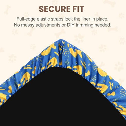 Fitted Liners for Ferret Nation, Critter Nation Cage - Washable Liner for Ferrets, Chinchillas, Rats, Guinea Pig, Hedgehogs & Other Small Animals - Waterproof Cage Accessory (Bottom Pan Liner) - size: Bottom Pan Liner