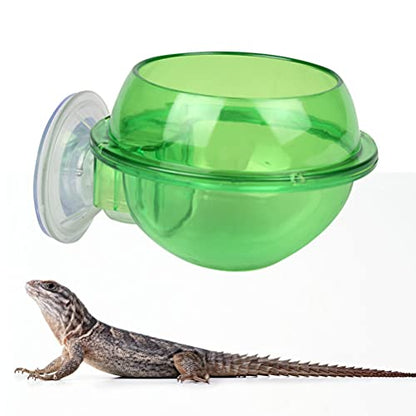 POPETPOP Pet Feeding Bowl Cup Drinking Food Feeder Container Lizard Turtle Reptile Chameleon Gecko Bearded Dragon