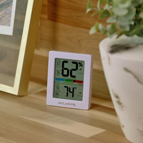 AcuRite Humidity Meter Hygrometer and Indoor Thermometer, Hygrometer - color: Hygrometer