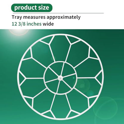 10 Egg Capacity Jumbo Goose Heavy Breeds Tray Fits Nurture Right 360 Incubator Turner, White (JGT360)