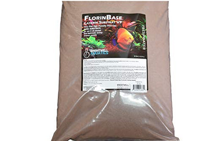 Brightwell Aquatics FlorinBase Laterin Substrat VF - Very Fine Granular High Porosity Clay Base Substrate for Planted and Freshwater Shrimp Aquaria, 25 lbs - size: 25-lbs