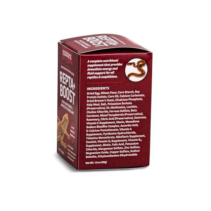 Fluker's Repta Boost, Insectivore and Carnivore High AMP Boost Reptile Supplement, 50gm