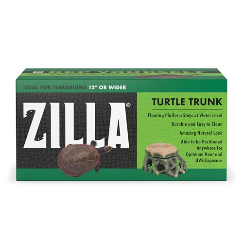 Zilla Pet Terrarium Aquatic Turtle Trunk Floating Basking Platform