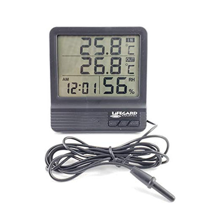 LIFEGARD DIGITAL THERMOMETER HYGROMETER with Probe