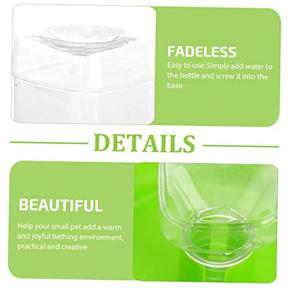 Balacoo Automatic Water Feeder for Crested Gecko Reptile Food Tray Water Bowl Easy to Clean Design