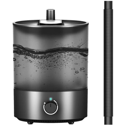 MRREPTILE Reptile Fogger Humidifiers Mister, Misting System for Reptiles, Terrarium Fogger Humidifier, 2.8L Large Capacity Reptifogger [UPGRADE] - size: 1 Gallon Mechanical