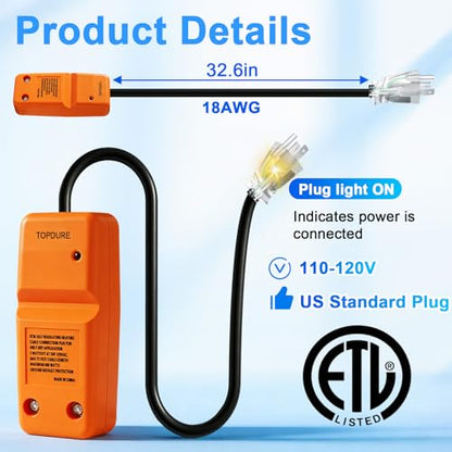 Freeze Free Connector Kit - Plug and End Seal ETL Certified Pipe Heat Cable Connection Kit - style: Kit