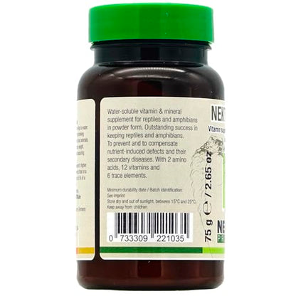 Nekton-Rep Vitamin Mineral Supplement for Reptiles and amphibians, 75gm - size: 75gm /2.64oz