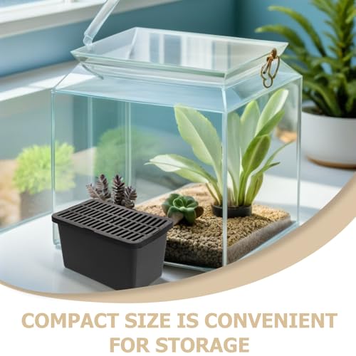 15pcs Portable Plastic Reptile Transport Carrier with Lid, Breathable Small Pet Travel Box for Turtles, Lizards, Hamsters, and Small Animals