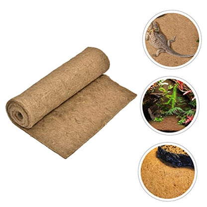 WOONEKY Bedding Carpet Liner for Reptiles Snakes Turtles and Lizards Washable and Reusable Substrate Cushion for Terrarium Environments