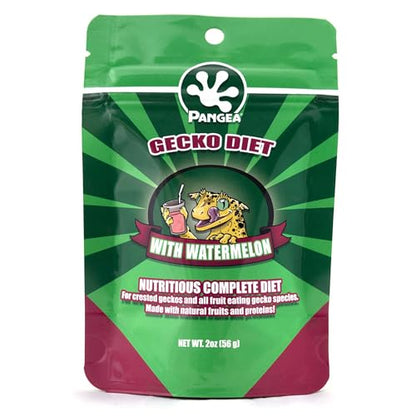 Pangea Gecko Diet Sample Bundle - 2oz Fig & Insects, Watermelon, Breeding Formula, Apricot, & Papaya Diets