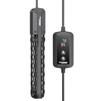 FREESEA Aquarium Heater for Fish Tank: 100W/200W/300W/500W Submersible Fish Tank Heater with Over-Temperature and Off-Water Protection for 40-75 Gallon Saltwater and Freshwater - size: 300W(40-75gallon)