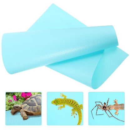 Soft Reptile Carpet Mat for Bearded Dragon Snake Gecko Tortoise Terrarium Substrate Liner Washable Fit Reptile Tank Bedding Accessories