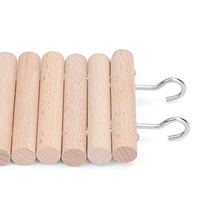 Niteangel Hamster Suspension Bridge Toy - Long Climbing Ladder for Dwarf Syrian Hamster Mice Mouse Gerbils and Other Small Animals (25.6L x 3W) - size: 25.6L x 3W