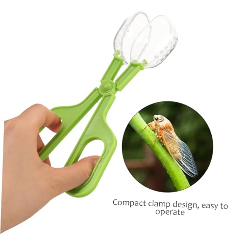 KESYOO Reptile Feeding Tool Scoop for Waste Cleanup and Feeding for Use Clamp Design for Safe Handling of Reptiles and