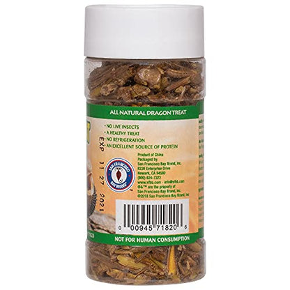 Healthy Herp Dragon Treat Grasshoppers - All Natural, Nutritious Turtle Food, Bearded Dragon Tank Accessories - for Bearded Dragons, Box Turtles, Aquatic Turtles - 0.56 oz (16g)